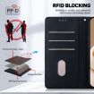 Infinix Note 50 Pro+ Black RFID Leather Phone Case with Cute Cats Design - 7