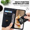 Infinix Zero 40 4G/5G Black RFID Leather Phone Case with Cute Cats - 6