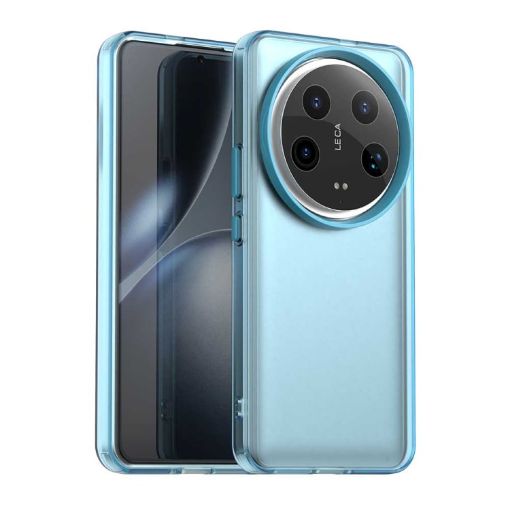 Xiaomi 14 Ultra Blue Candy PC Hybrid TPU Shockproof Phone Case - 1