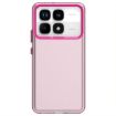Red Shockproof Phone Case for Redmi K70 Ultra - Candy PC Hybrid TPU - 2
