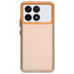 Redmi K70 Pro Shockproof Phone Case - Candy Orange Hybrid TPU PC - 2