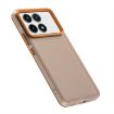 Redmi K70 Pro Shockproof Phone Case - Candy Orange Hybrid TPU PC - 6