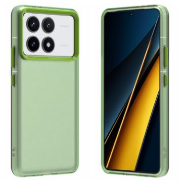 Redmi K70 Pro Green Candy PC Hybrid TPU Shockproof Phone Case - 1