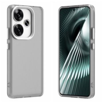 Redmi Turbo 3 Shockproof Phone Case - White Hybrid TPU Candy PC - 1