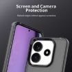 Redmi Note 14 5G Shockproof Phone Case - Black Candy PC Hybrid TPU - 7