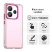 Redmi Note 14 5G Shockproof Phone Case - Red Candy PC Hybrid TPU - 4