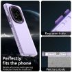 Redmi Note 14 Pro 5G Shockproof Phone Case - Purple Hybrid TPU - 3