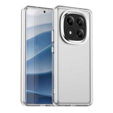 Redmi Note 14 Pro+ 5G Shockproof Phone Case, White, Hybrid TPU/PC - 1