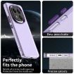 Redmi Note 14 Pro+ 5G Shockproof Phone Case - Purple Hybrid TPU - 3
