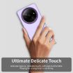 Redmi A3x Shockproof Phone Case - Candy PC Hybrid TPU, Purple - 5