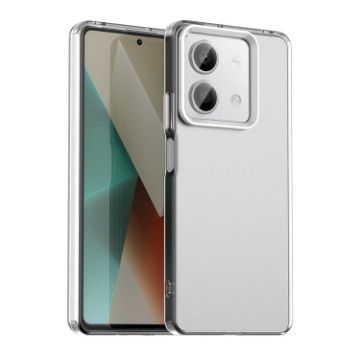 Redmi Note 13 5G Shockproof Phone Case - White Candy PC Hybrid TPU - 1