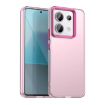 Red Shockproof Phone Case for Redmi Note 13 Pro 5G - Candy PC Hybrid TPU - 1