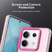 Red Shockproof Phone Case for Redmi Note 13 Pro 5G - Candy PC Hybrid TPU - 7