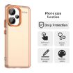 Redmi Note 13 Pro+ Shockproof Case - Candy Orange Hybrid TPU/PC - 4