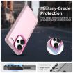 Red Shockproof Phone Case for Redmi Note 13 Pro+ - Candy PC Hybrid TPU - 2