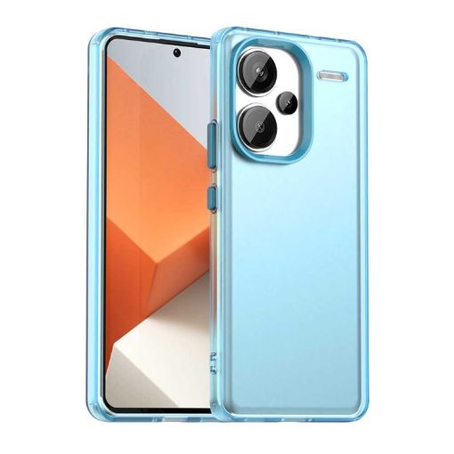 Redmi Note 13 Pro+ Shockproof Candy PC Hybrid TPU Case - Blue - 1