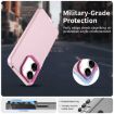 Redmi 13C 5G Shockproof Phone Case - Red Candy PC Hybrid TPU - 2