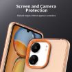 Redmi 13R 5G Shockproof Phone Case - Candy PC Hybrid TPU, Orange - 7