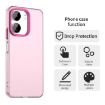 Red Shockproof Phone Case for Redmi 13R 5G - Candy PC Hybrid TPU - 4