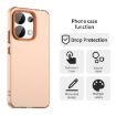 Redmi Note 13 4G Shockproof Phone Case - Candy Orange Hybrid TPU - 4