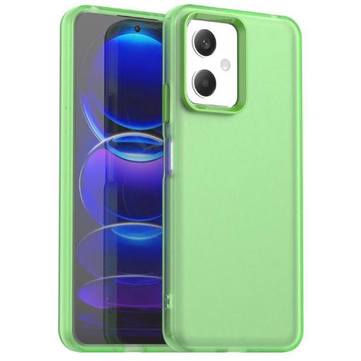 Redmi Note 12 5G/Poco X5 Green Shockproof Hybrid TPU Phone Case - 1