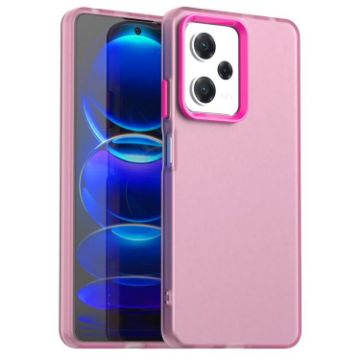 Redmi Note 12 Pro 5G Shockproof Case - Candy PC Hybrid TPU (Red) - 1