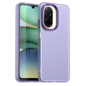 Redmi A5/Xiaomi Poco C71 Shockproof Phone Case, Candy PC Hybrid TPU Purple - 1