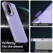 Redmi A5/Xiaomi Poco C71 Shockproof Phone Case, Candy PC Hybrid TPU Purple - 2
