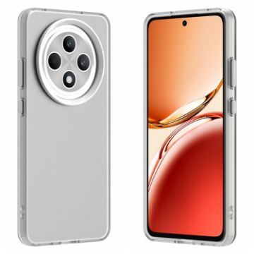 OPPO Reno12 F 4G Shockproof Phone Case - White Candy PC Hybrid TPU - 1
