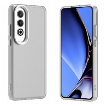 OPPO K12 5G Shockproof Phone Case - White Candy PC Hybrid TPU - 1