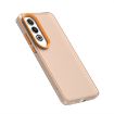 OPPO K12 5G Shockproof Phone Case - Candy PC Hybrid TPU, Orange - 6