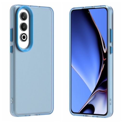 OPPO K12 5G Shockproof Phone Case - Blue Candy PC Hybrid TPU - 1