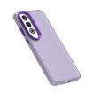 OPPO K12 5G Shockproof Phone Case - Candy PC Hybrid TPU, Purple - 6
