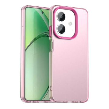 OPPO A3 5G Global Red Shockproof Candy PC Hybrid TPU Phone Case - 1