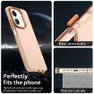 OPPO A3i 5G Shockproof Phone Case - Candy PC Hybrid TPU, Orange - 3