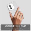OPPO A3x 4G Shockproof Phone Case - White Candy PC Hybrid TPU - 5