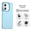 OPPO A3x 4G Shockproof Phone Case - Blue Candy PC Hybrid TPU - 4