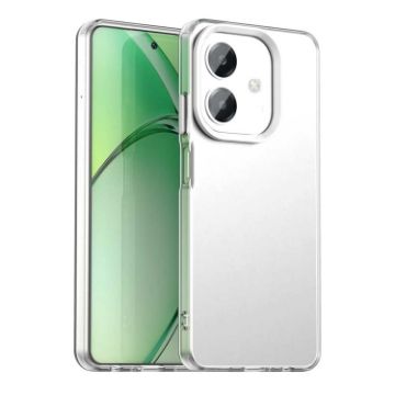 OPPO A3x 5G India Shockproof Phone Case - White Candy PC Hybrid TPU - 1