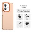 OPPO A3x 5G India Orange Shockproof Phone Case - Candy PC Hybrid TPU - 4