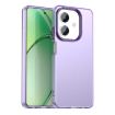 OPPO A20 Shockproof Phone Case - Purple Candy PC Hybrid TPU - 1