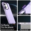 OPPO A20 Shockproof Phone Case - Purple Candy PC Hybrid TPU - 3