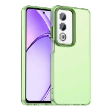 OPPO A3 Pro Global Candy PC Hybrid TPU Shockproof Case - Green - 1