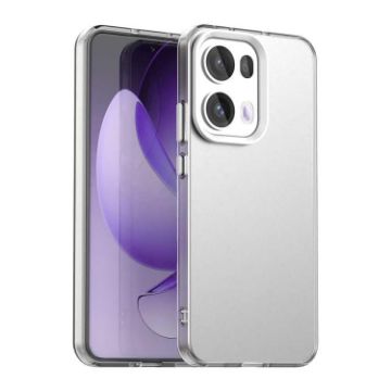 OPPO Reno13 Pro 5G Shockproof Phone Case - White, Hybrid TPU/PC - 1
