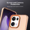 OPPO Reno13 Pro 5G Shockproof Phone Case - Orange Hybrid TPU/PC - 7