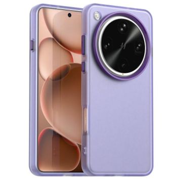OPPO Find X8 Ultra Shockproof Phone Case, Candy PC Hybrid TPU, Purple - 1