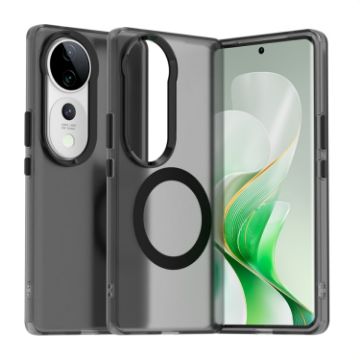 Vivo S19 Pro Black Candy Magsafe PC Hybrid TPU Phone Case - 1