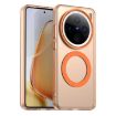 Vivo X200 Candy Magsafe PC Hybrid TPU Phone Case - Orange - 1