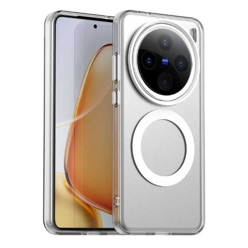 Vivo X200 Pro Candy Magsafe PC Hybrid TPU Case - White - 1