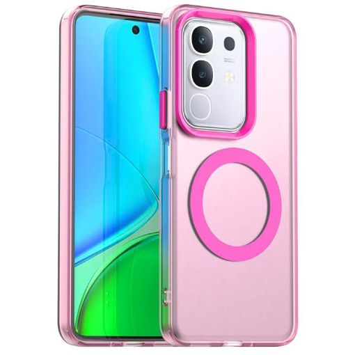 Vivo Y29 4G Red Candy Magsafe PC Hybrid TPU Phone Case - 1