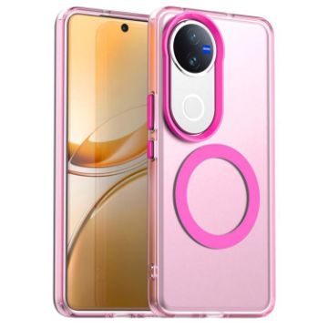 Vivo V50 Red Candy Magsafe PC Hybrid TPU Phone Case - 1